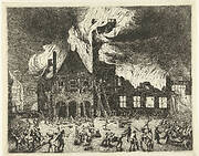 De brand in het Oude Stadhuis van Amsterdam, 1652