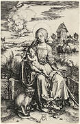 The Virgin and Child with the Monkey