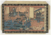 Kanadehon Chushingura (A Treasury of Loyal Retainers), Act 2: Momonoi no yashiki: matsu-kiri (At ...