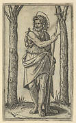 John the Baptist holding a staff, from the series 'Piccoli Santi' (Small Saints)