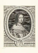 Portret van Anna van Oostenrijk