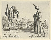 Cap. Cerimonia - Sig. Lauinia, from the Balli di Sfessania