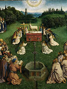 The Ghent Altarpiece: Adoration of the Mystic Lamb