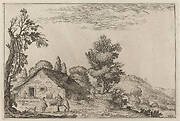 Landscape with a Traveler before a Cottage