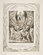 Satan Going Forth fron the Presence of the Lord, from Illustrations of the Book of Job