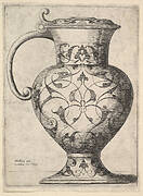 Jug decorated with arabesques