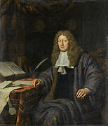 Portrait of Johannes Hudde (1628-1704), burgomaster of Amsterdam