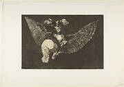 Plate 5 from the 'Disparates': Flying Folly