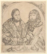 The Two Electors: Albrecht the Courageous and His Son Heinrich the Pious, rulers (?) of Saxony