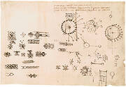 Studies for the design of a mechanical perpetual wheel