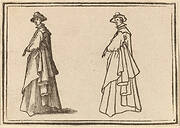 Standing Woman in a Great Coat