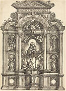 Altar with the Virgin and Child and Saints Christopher, Barbara, George and Catherine