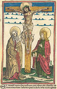 Christ on the Cross with the Virgin and Saint John