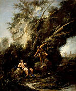 Landscape with the Temptation of Christ