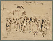 Study for "The Sultan of Morocco and His Entourage"