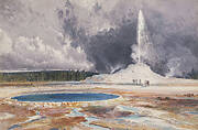 The Castle Geyser, Upper Geyser Basin, Yellowstone National Park