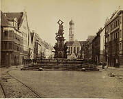 Augsburg: Hercules Fountain, Maximilianstraße