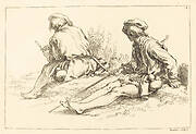 Seated Shepherd Boys