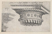 Speculum Romanae Magnificentiae: Doric capital