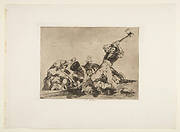 Plate 3 from 'The Disasters of War' (Los Desastres de la Guerra): 'The same. (Lo mismo'.)