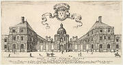 The Palais d'Orléans, from 'Various views of remarkable places in Italy and France' (Diverses vues d'endroits remarquables d'Italie et de France)