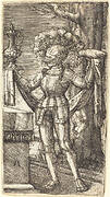 Knight in Armour with Bread and Wine