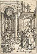 The Presentation of the Virgin in the Temple, from The Life of the Virgin