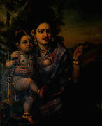 Yashoda and Krishna