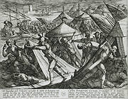 Dutch and Germans Attack the Roman Camp and Capture Cerialis' Boat