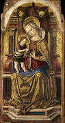 Madonna and Child Enthroned