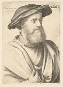 A bearded man after Hans Holbein (?)