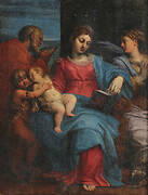 The Holy Family with St. Margaret