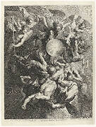 The Archangel Michael Fighting the Rebel Angels