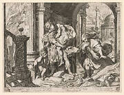 Aeneas and His Family Fleeing Troy