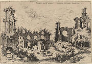 Ruins on the Palatine with the Septizonium