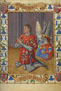 Simon de Varie Kneeling in Prayer