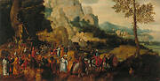 Landscape with Saint John the Baptist Preaching