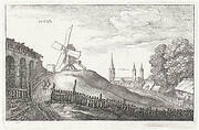 Landschap met molen nabij Keulen