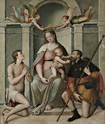 Madonna con Bambino e i Santi Sebastiano e Rocco