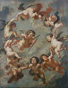 Putti: a ceiling decoration