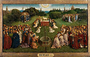 Ghent Altarpiece: The Adoration of The Lamb