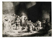 Christ Preaching (The Hundred Guilder Print)