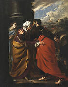 Meeting of Anne and Joachim at the Golden Gate in Jerusalem