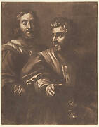 Portrait of Two Men (after Raphael)