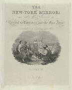 Title Page: The New York Mirror, A Weekly Journal, Devoted to Literature and the Fine Arts. Embellished with Engravings and Music, Volume IX