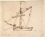 Sketch of a Sailboat