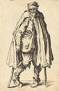 Beggar with Crutches and Sack