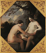 Two nymphs (Diana and Callisto) (1636