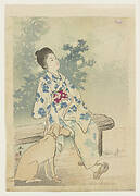 Album of woodblock prints of women and geishas