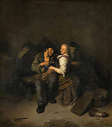 Young Couple in a Tavern